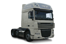Car Hire Oxford - 44 Tonne Sleeper Truck - Truck hire Oxford