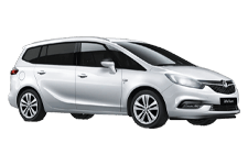 Car Hire Oxford - Vauxhall Zafira 5 + 2 - Minibus hire Oxford